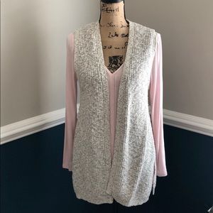 Grey sweater vest